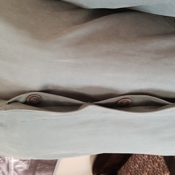 Vintage London Fog Women's Ladies Spring Fall Coat / Sz 6P / Olive Green - Picture 9 of 16